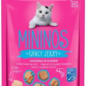 Mininos Fancy Jerky laks 40 g