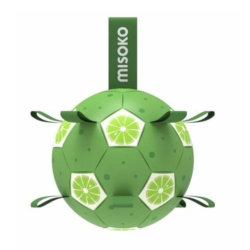 MISOKO Inflatable Football Ball, kiwi, 30 cm - Image 2