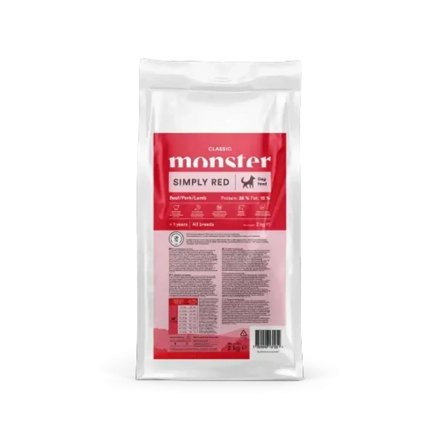 Monster Dog Classic Simply Red