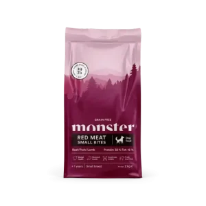 Monster Dog Kornfri Ad Red Meat Small bites