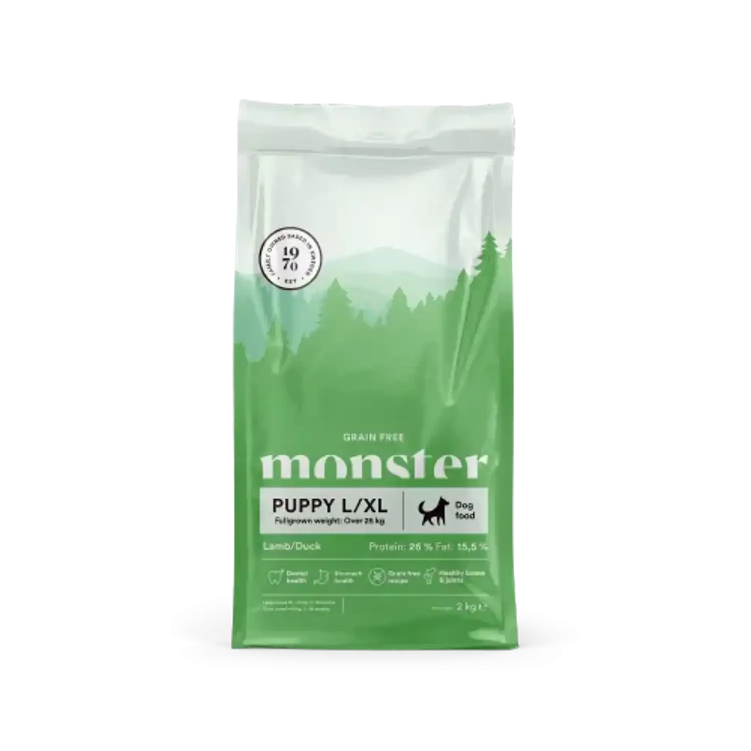 Monster Dog Kornfri Puppy L/XL Lam/And