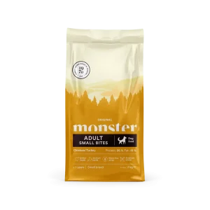 Monster Dog Original Adult Kylling/Kalkun Small bites
