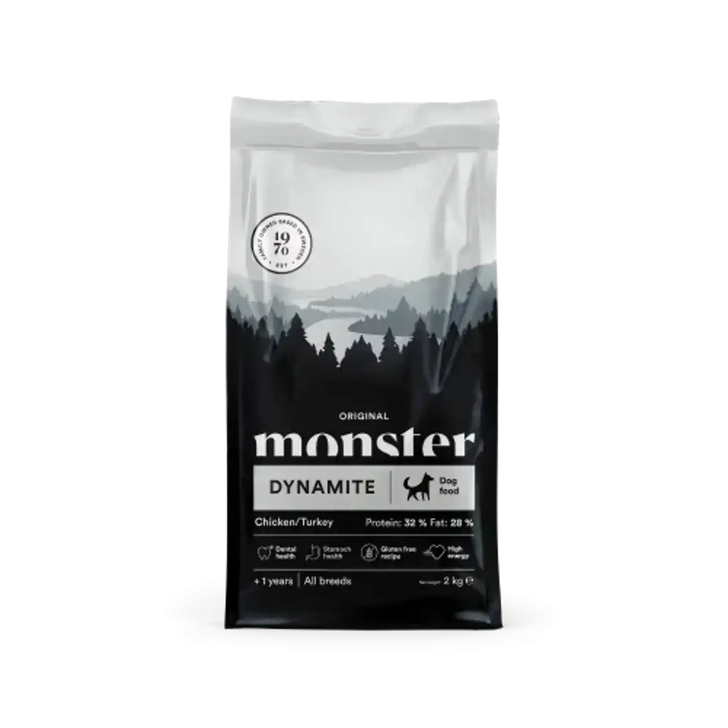 Monster Dog Original Dynamite Kylling/Kalkun