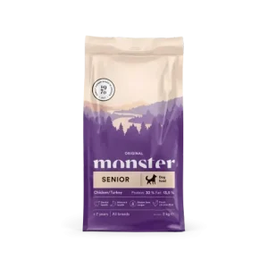 Monster Dog Original Senior Kylling/Kalkun