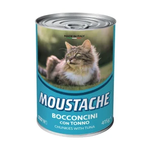 Moustache dåsemad Kat m fisk 415 gr