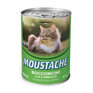 Moustache dåsemad Kat m kanin 415 gr