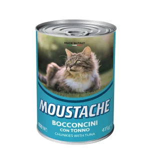 Moustache Dåsemad til kat med fisk 415 g