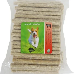 Munchy oksehud pinde naturel snack til hunde