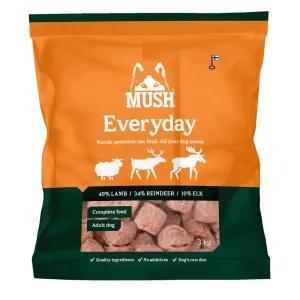 MUSH Everyday Mørkgrøn WILD 3 kg