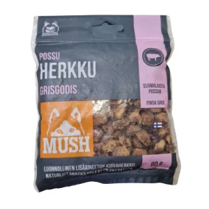 MUSH Minisnack Gris 80 g
