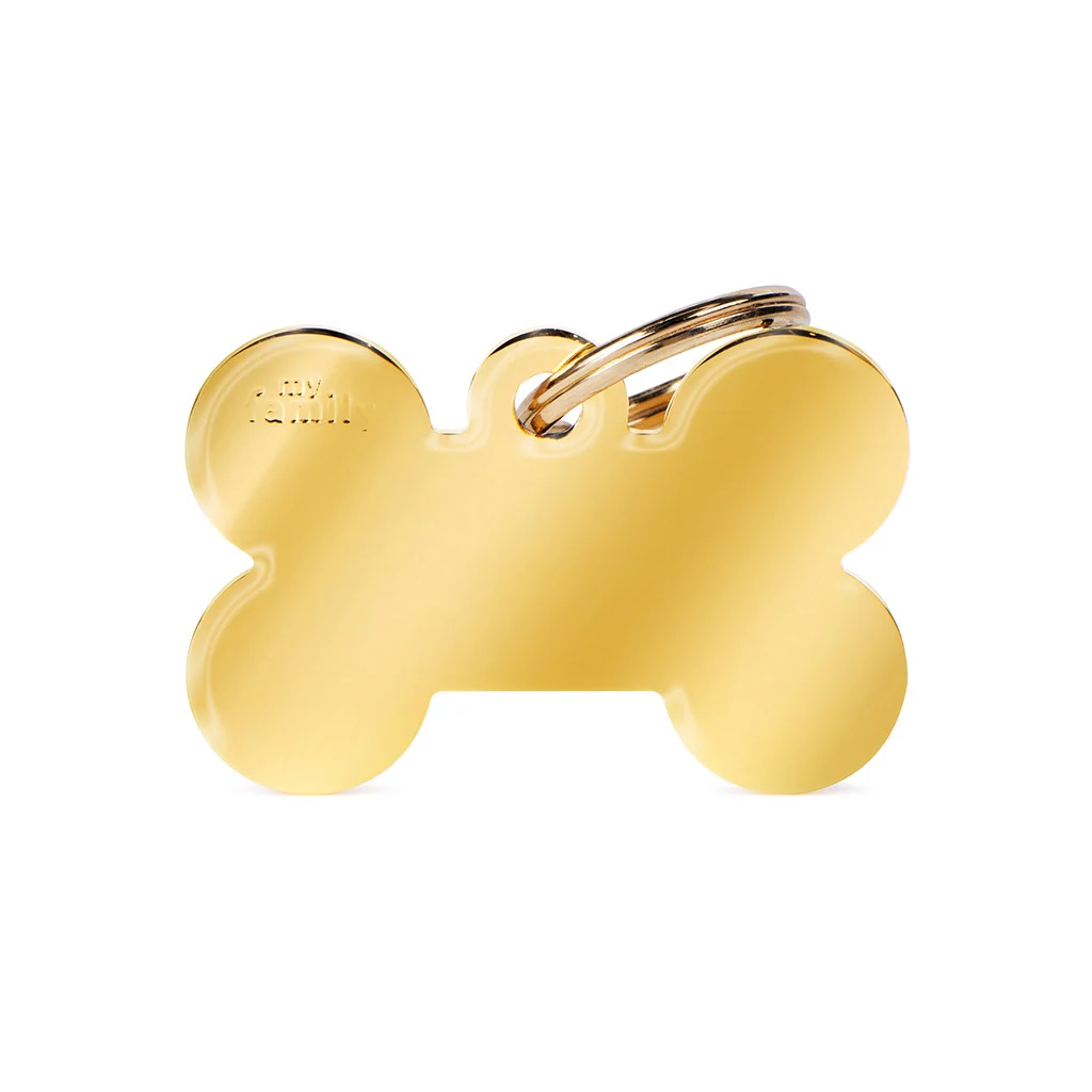 MyFamily Guld Kødben Hundetegn - Image 2