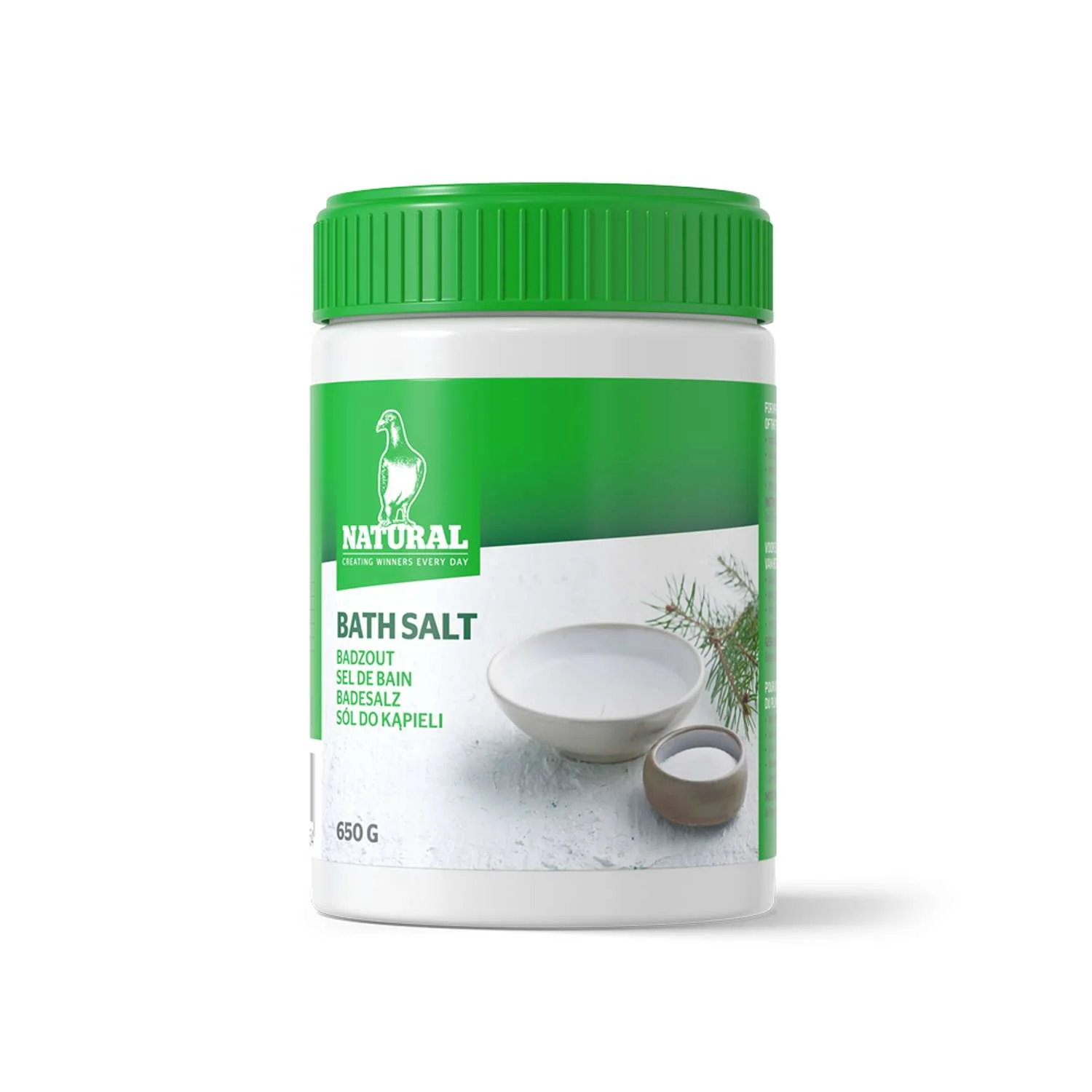 Natural Badesalt, 650 g
