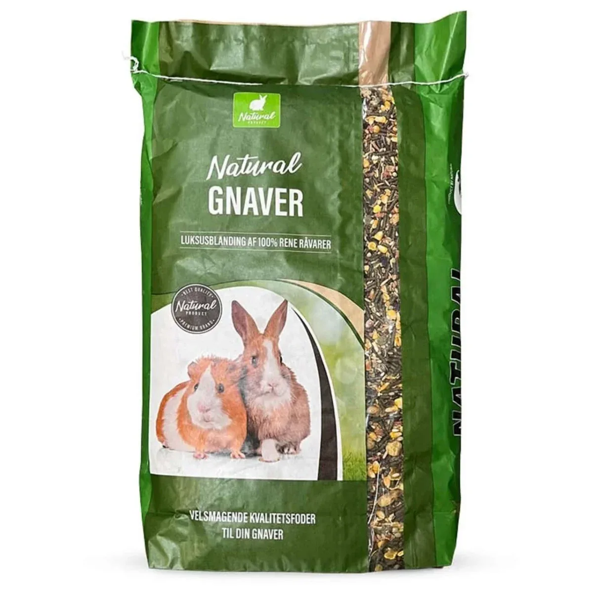 Natural Gnaverblanding 15 kg – Naturligt fuldfoder til gnavere