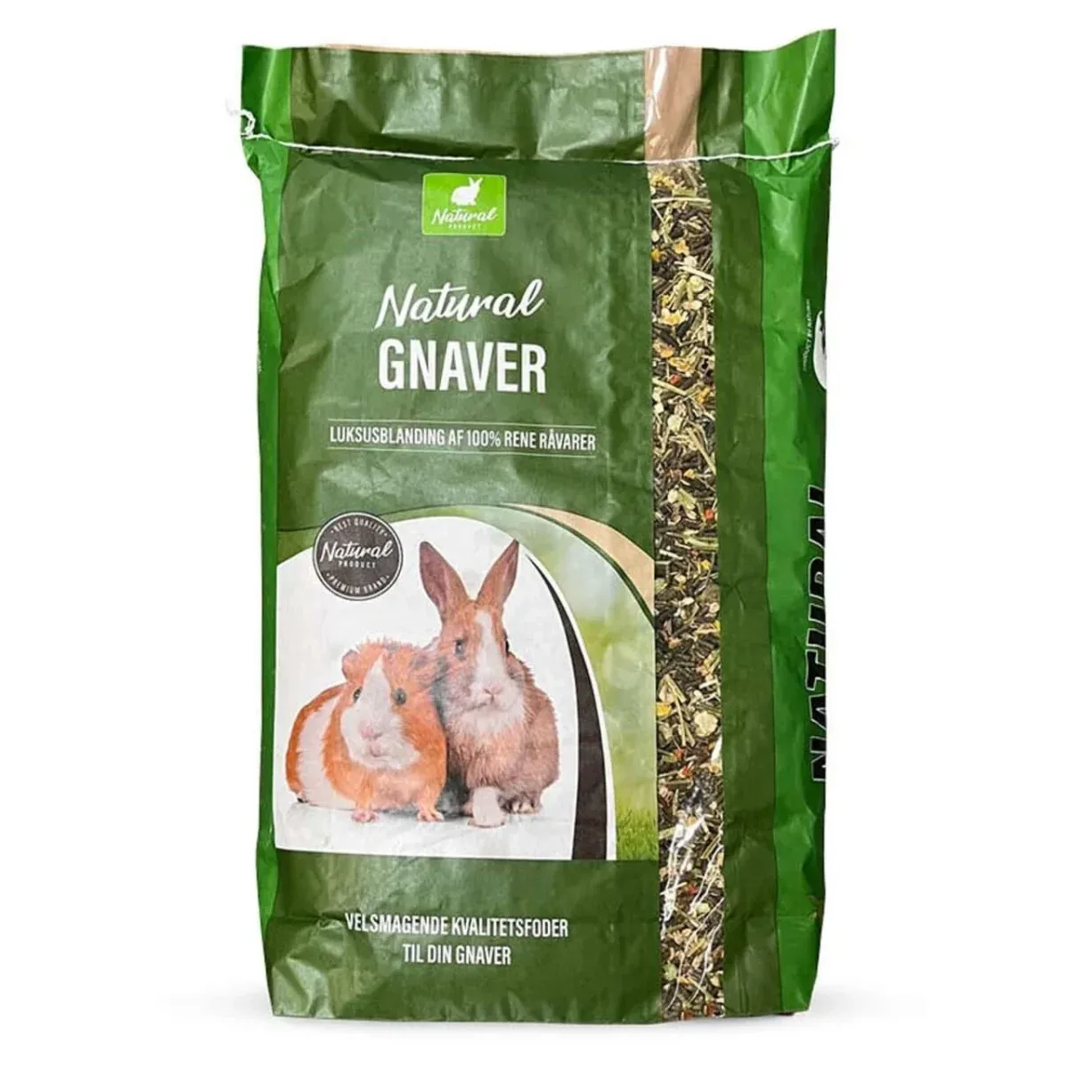 Natural Luksus Kaninblanding 15 kg – Fiberrigt foder til kaniner