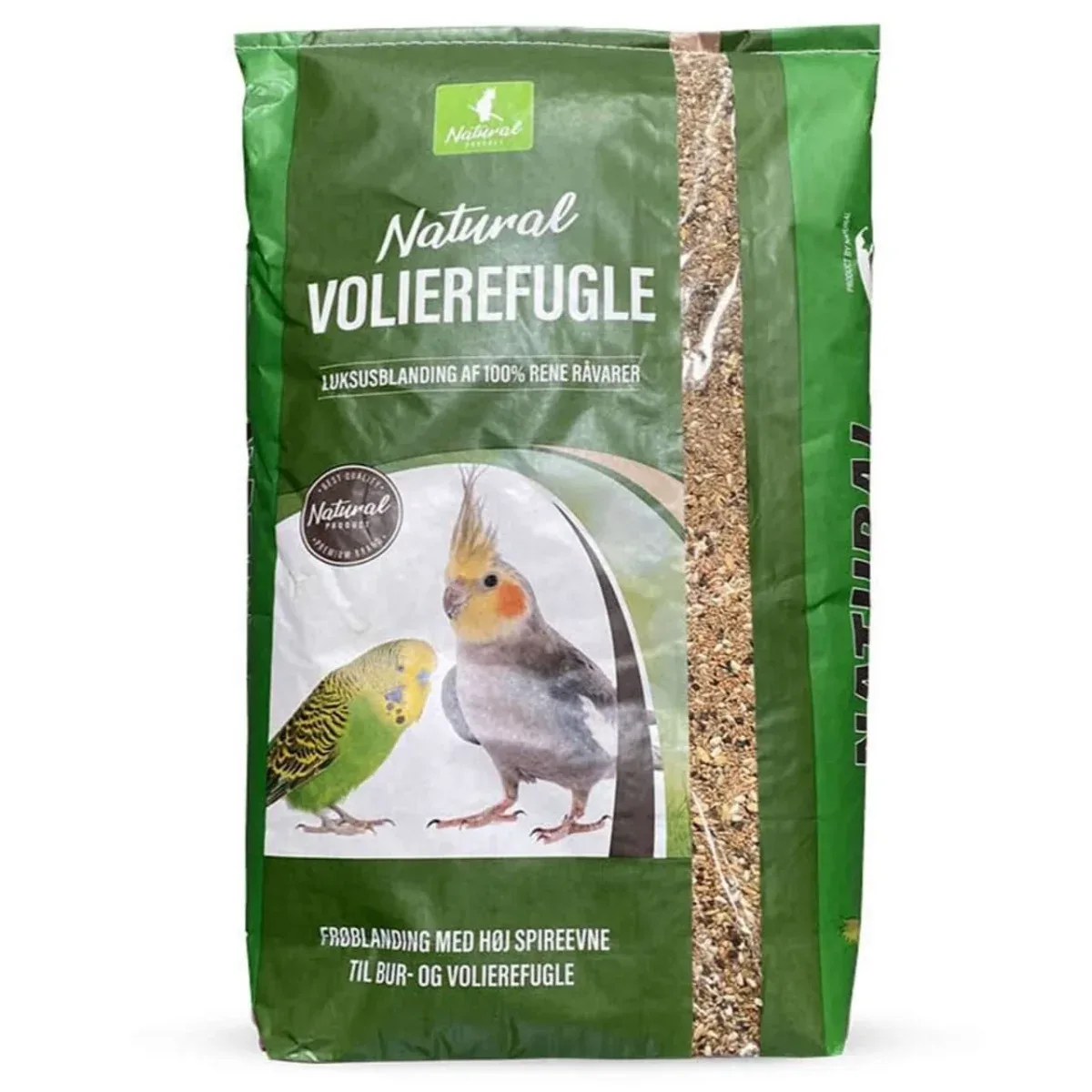 Natural Luksus Parakit Grov 15 kg – Frøblanding til parakitter
