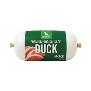 Natural Premium Dog Sausage – Duck 800 g (Træningspølse)