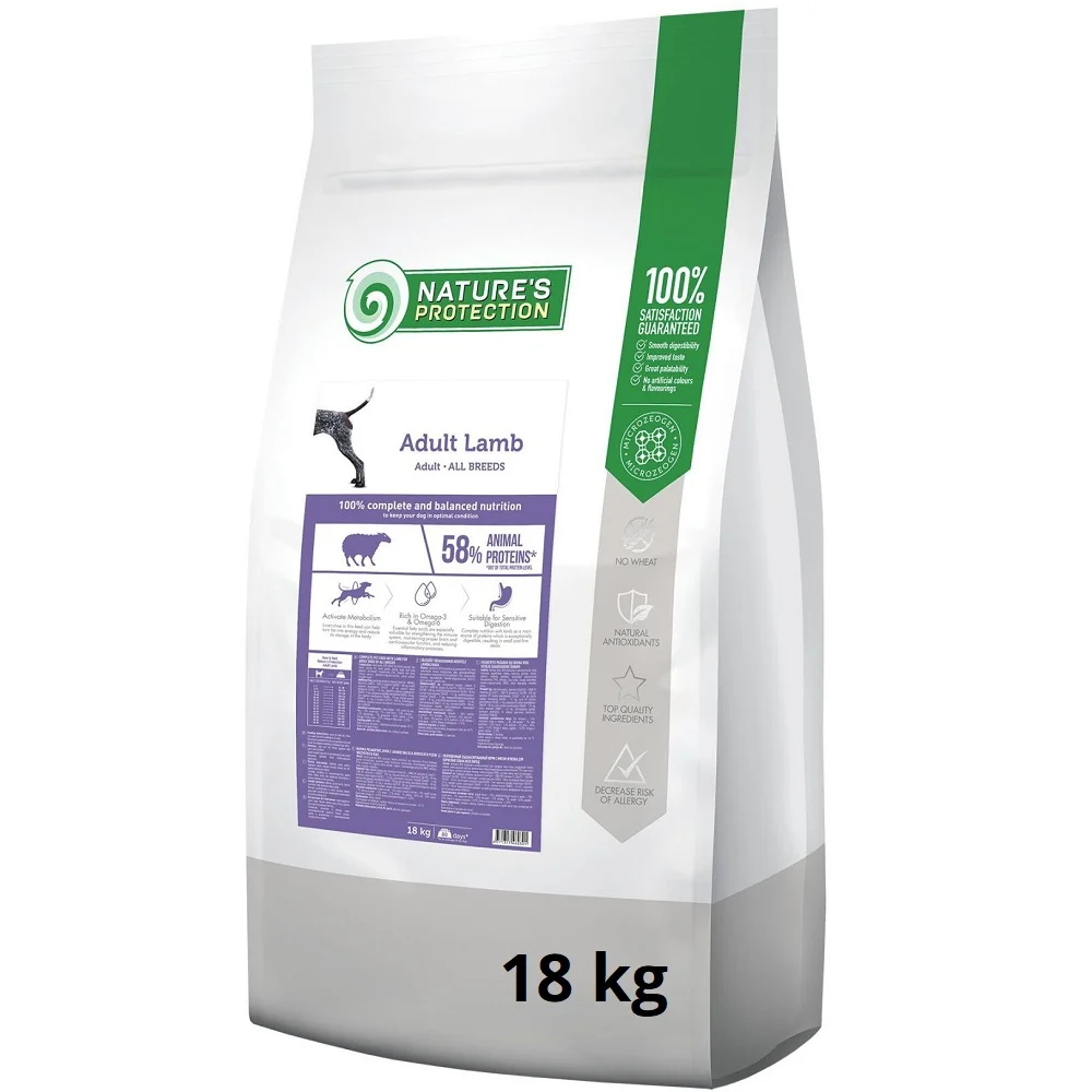NATURES PROTECTION Lamb Adult All Breeds 18 kg