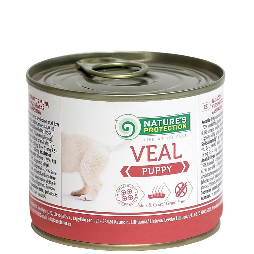 NATURES PROTECTION Puppy Veal 200 g - Image 2