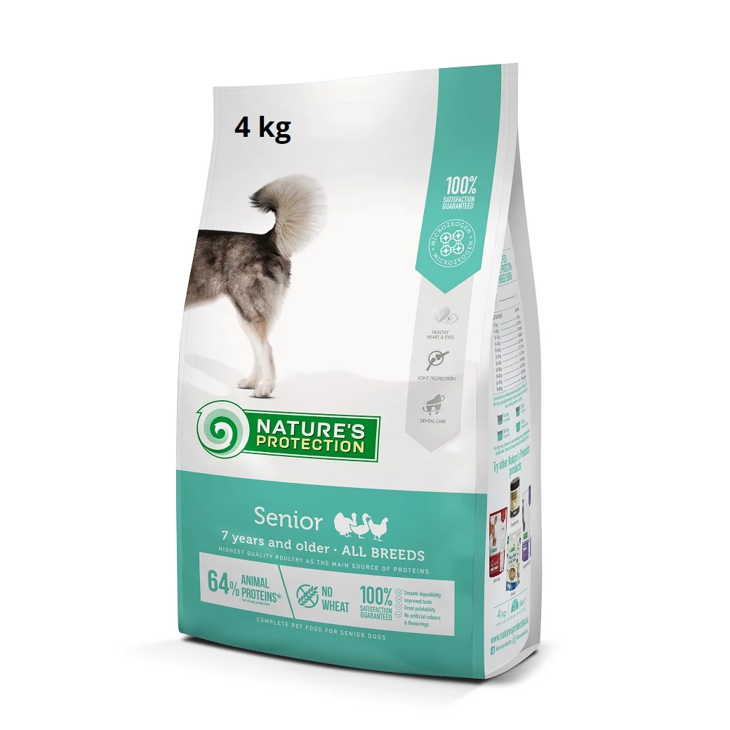NATURES PROTECTION Senior Poultry 4 kg, All Breeds from 7 years - Image 2