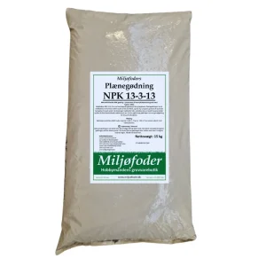 NPK 13-3-13 Plænegødning – 15 kg.