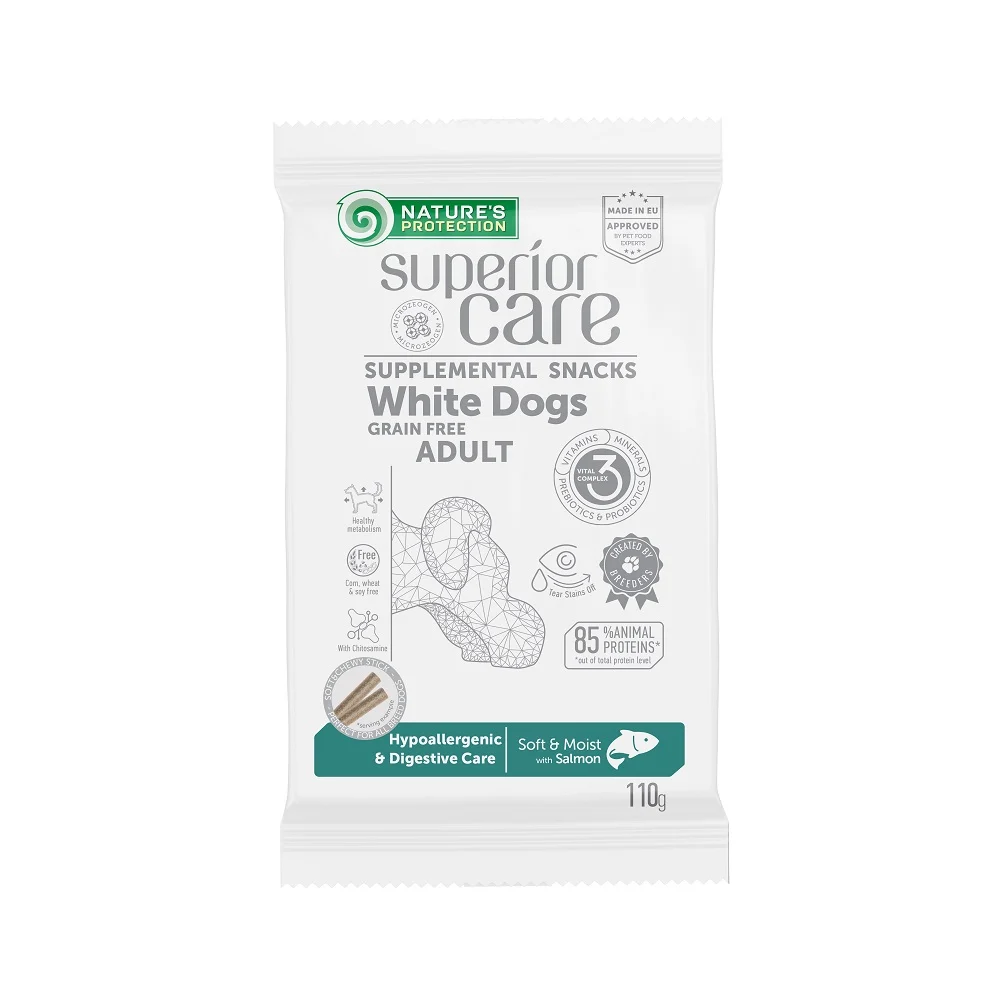 NPSC White Dogs Hypoallergenic and Digestive Care Grain Free Salmon 110 g