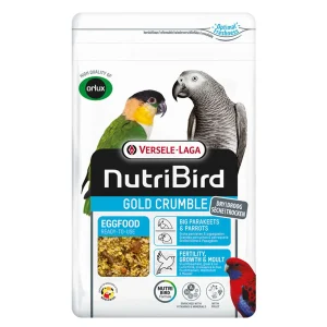 NutriBird Gold Crumble til Undulater og Papegøjer 800 g