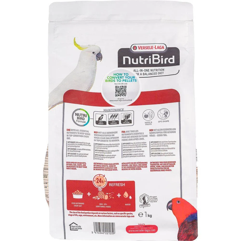 NUTRIBIRD P15 ORIGINAL | Versele-Laga Optimal Pellets: Videnskabeligt godkendt foder til større fugle - Image 2