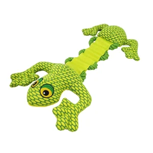 Nylon frø med reb 43 cm