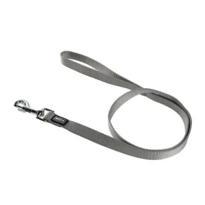 Nylon kortline Classic 100 cm x 15 mm S grå