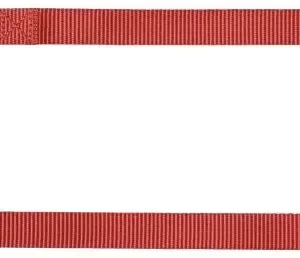 Nylon kortline Classic 100 cm x 20 mm rød