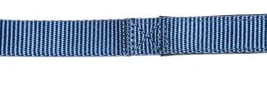 Nylon kortline Classic 30 cm x 20 mm blå