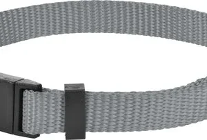 Nylonhalsbånd Killing 16-23 cm grå