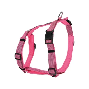 Nylonsele Comfort reflekterende L pink