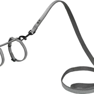 Nylonsele & line Refleks L 29-50 cm grå