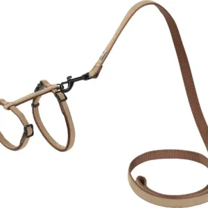 Nylonsele & line Refleks S-M 19-30 cm brun