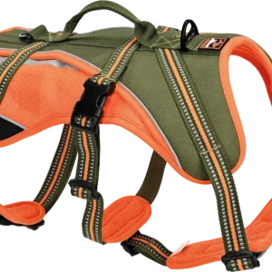 Nylonsele Safety S grøn/orange