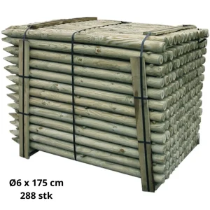 Ø6 x 175 cm hegnspæl HEL PALLE