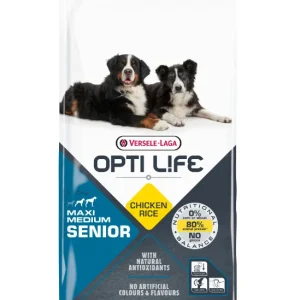 Opti Life Senior Medium/Maxi hundefoder
