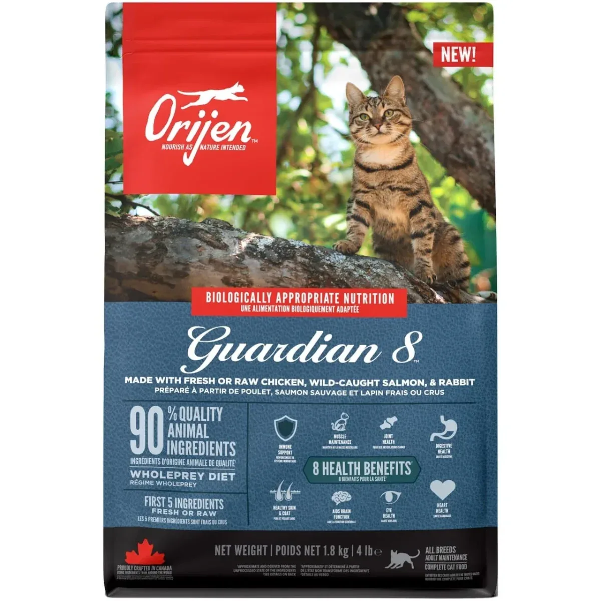 ORIJEN Guardian 8 Kattefoder 1,8 kg