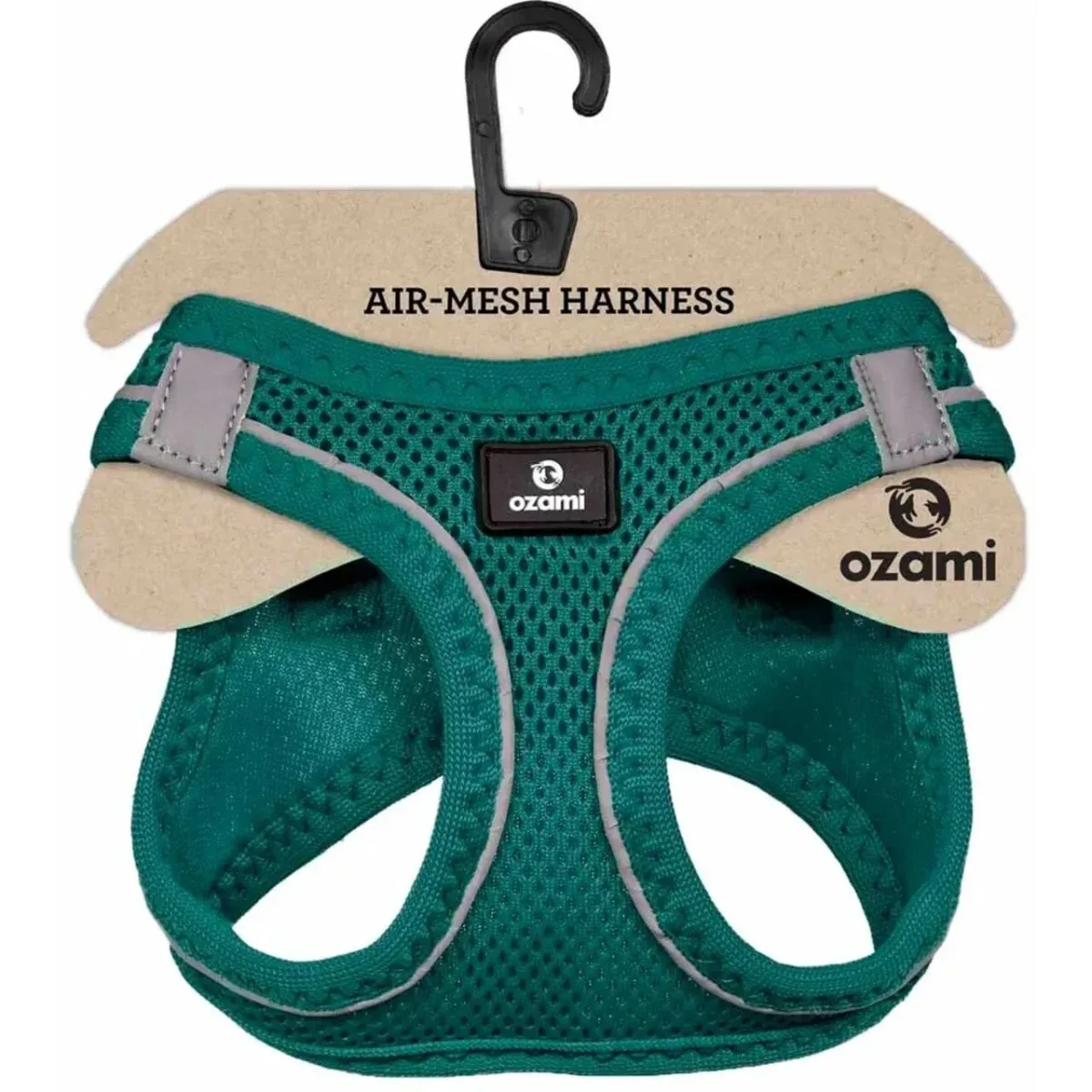Ozami Air-Mesh Harness Turkis– Let og åndbar hundesele XXXS–XL