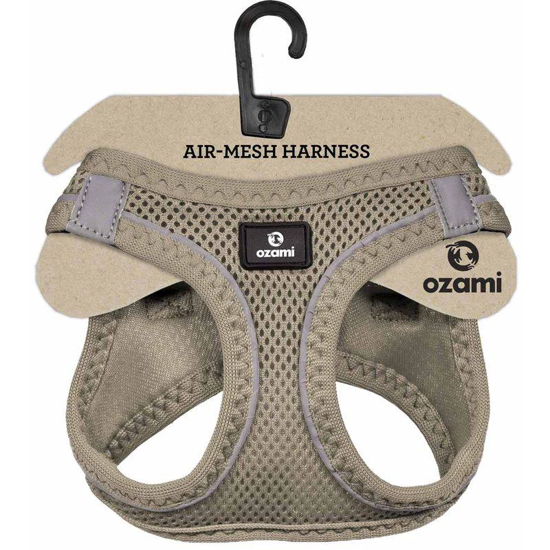 Ozami Air-mesh hundesele – Beige - Image 2