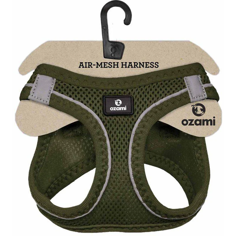 Ozami Air-mesh hundesele – Grøn - Image 2