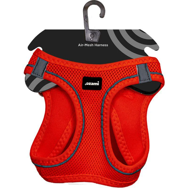 Ozami Air-mesh hundesele – Orange - Image 2