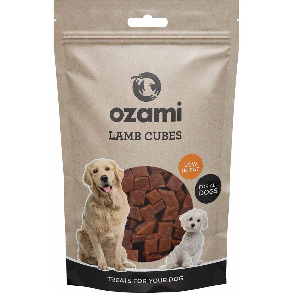 Ozami – Bløde godbidder – Lamme cubes 100g