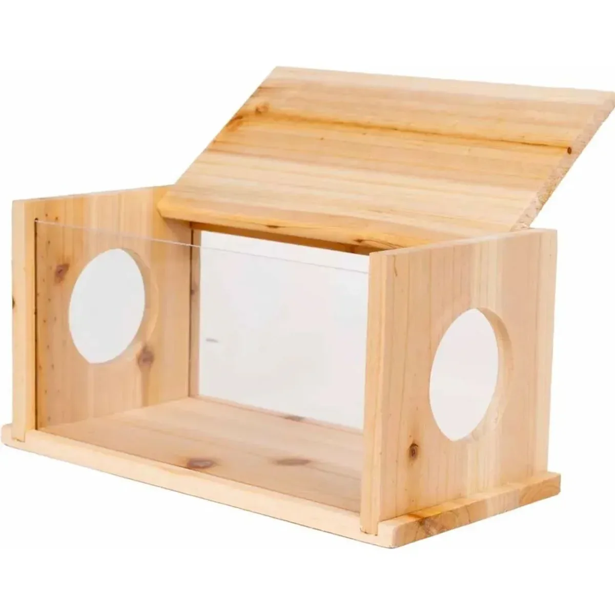 Ozami Gravekasse 21x12x12 cm – Naturlig trækasse til smådyr