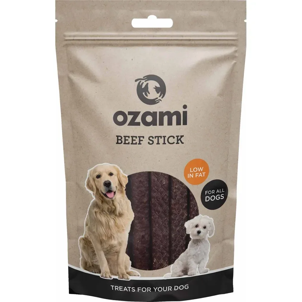 Ozami Okse Strimler 11cm 100g Hundegodbidder