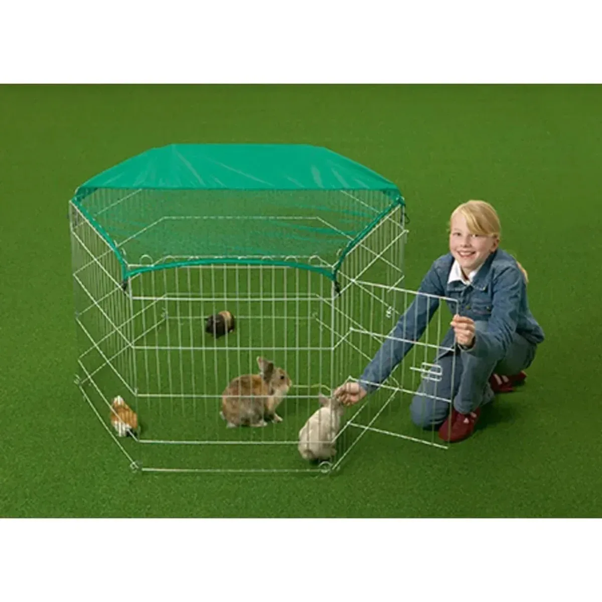 Ozami Tag til kaninløbegård – Passer til 60×60 cm