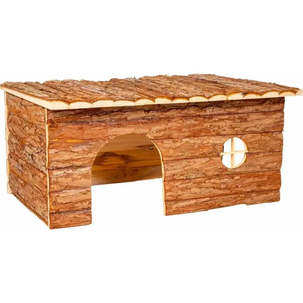 Ozami Træhus 50x33x25 cm – Naturligt og rummeligt smådyrshus
