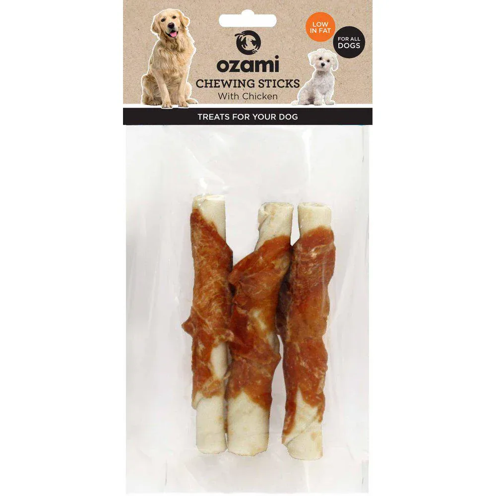 Ozami – Tyggepind – Kylling 15cm 100g