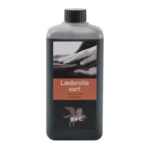 Parisol Læderolie, sort – 500 ml.
